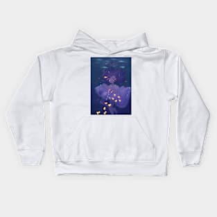 Goldfish Girl Kids Hoodie